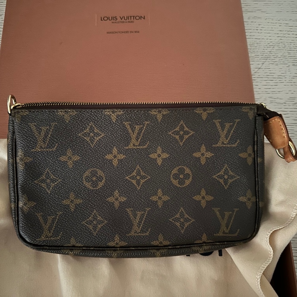 LOUIS VUITTON VINTAGE MONOGRAM POCHETTE ACCESSORIES